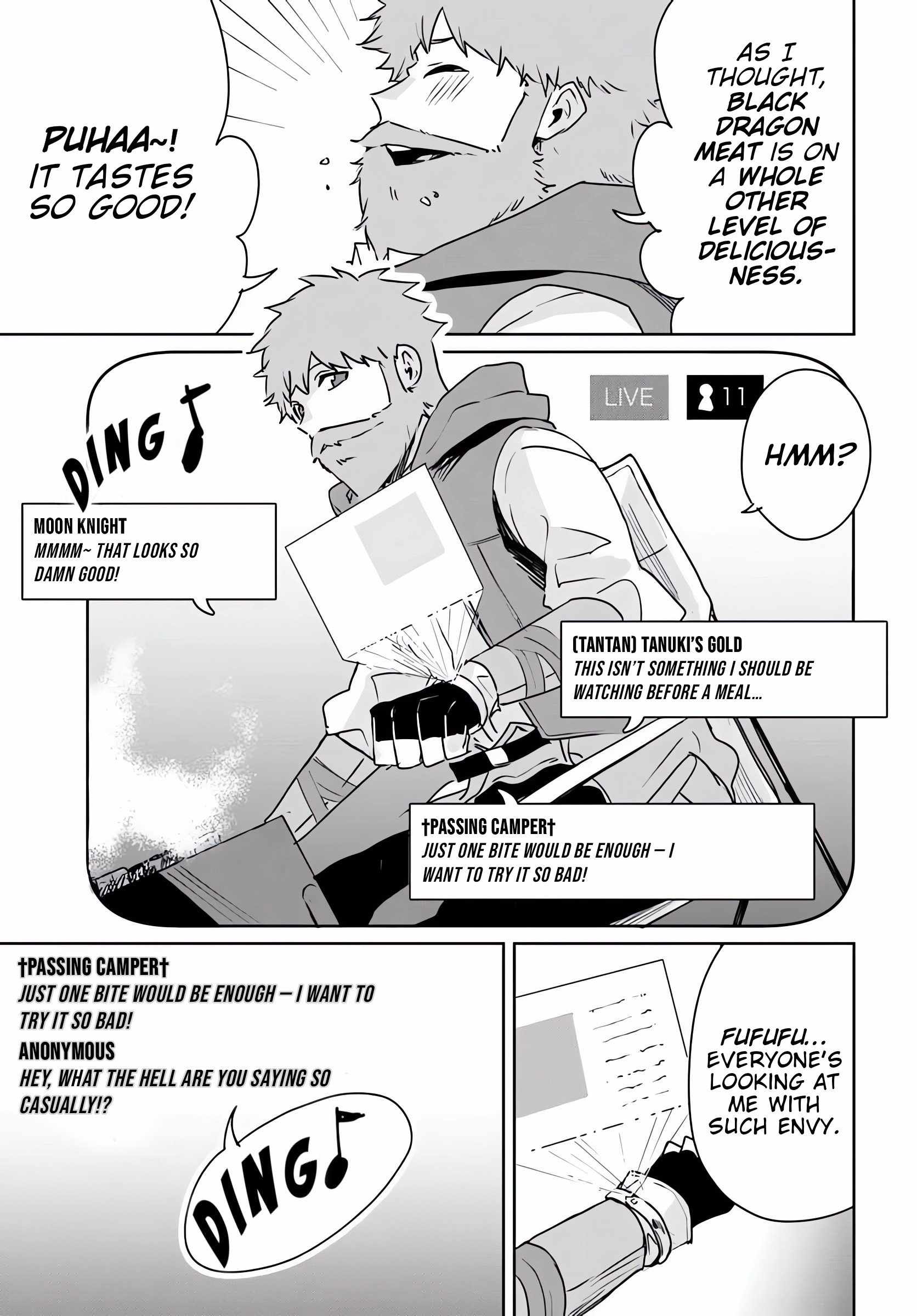 The Homeless Camper Wants to Live Inside the Dungeon and Enjoy a Leisurely Life ~Dangerous Deep Dungeon Monsters Are Also Ingredients to Me~ Chapter 1 - Page 7