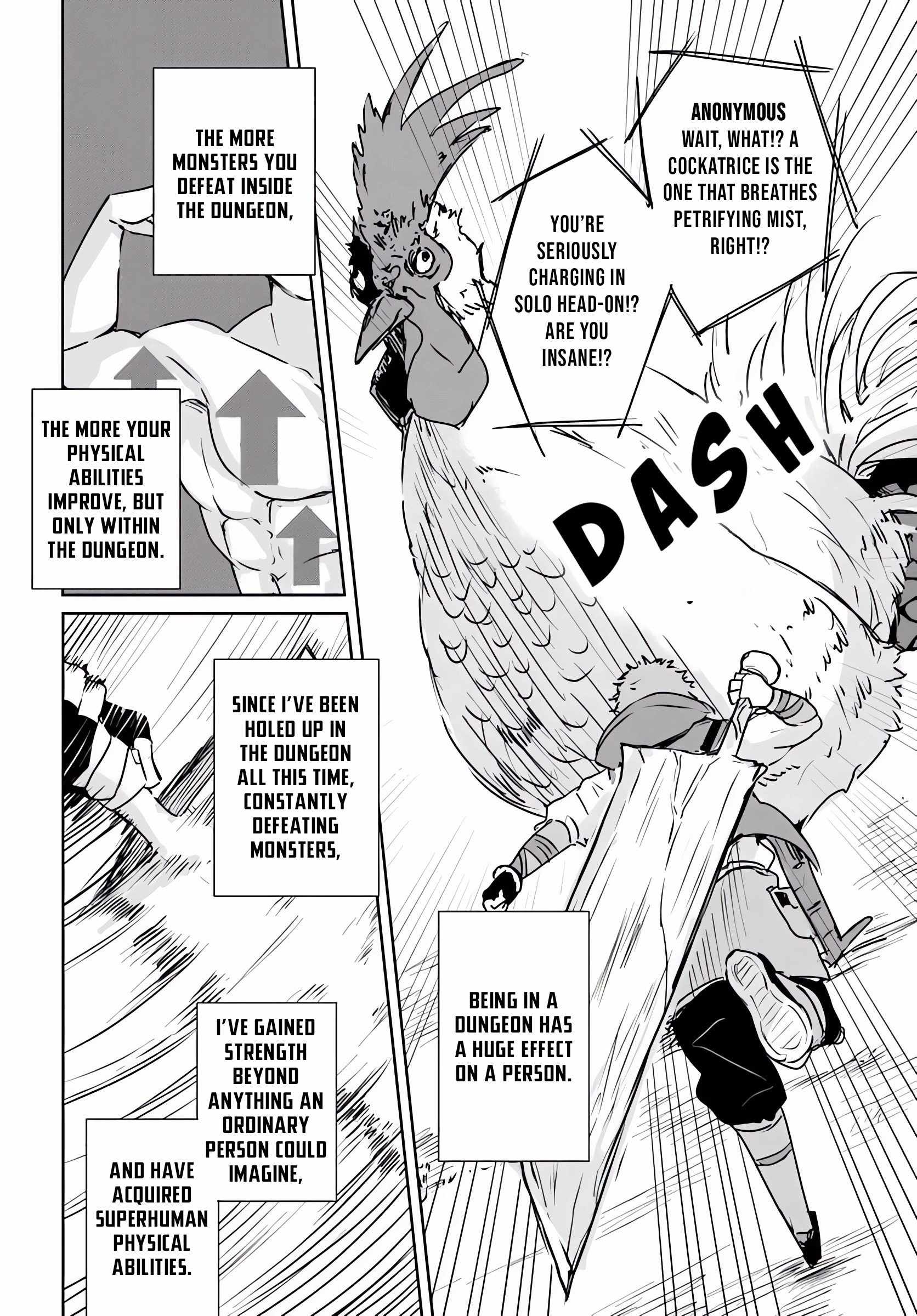 The Homeless Camper Wants to Live Inside the Dungeon and Enjoy a Leisurely Life ~Dangerous Deep Dungeon Monsters Are Also Ingredients to Me~ Chapter 1 - Page 10