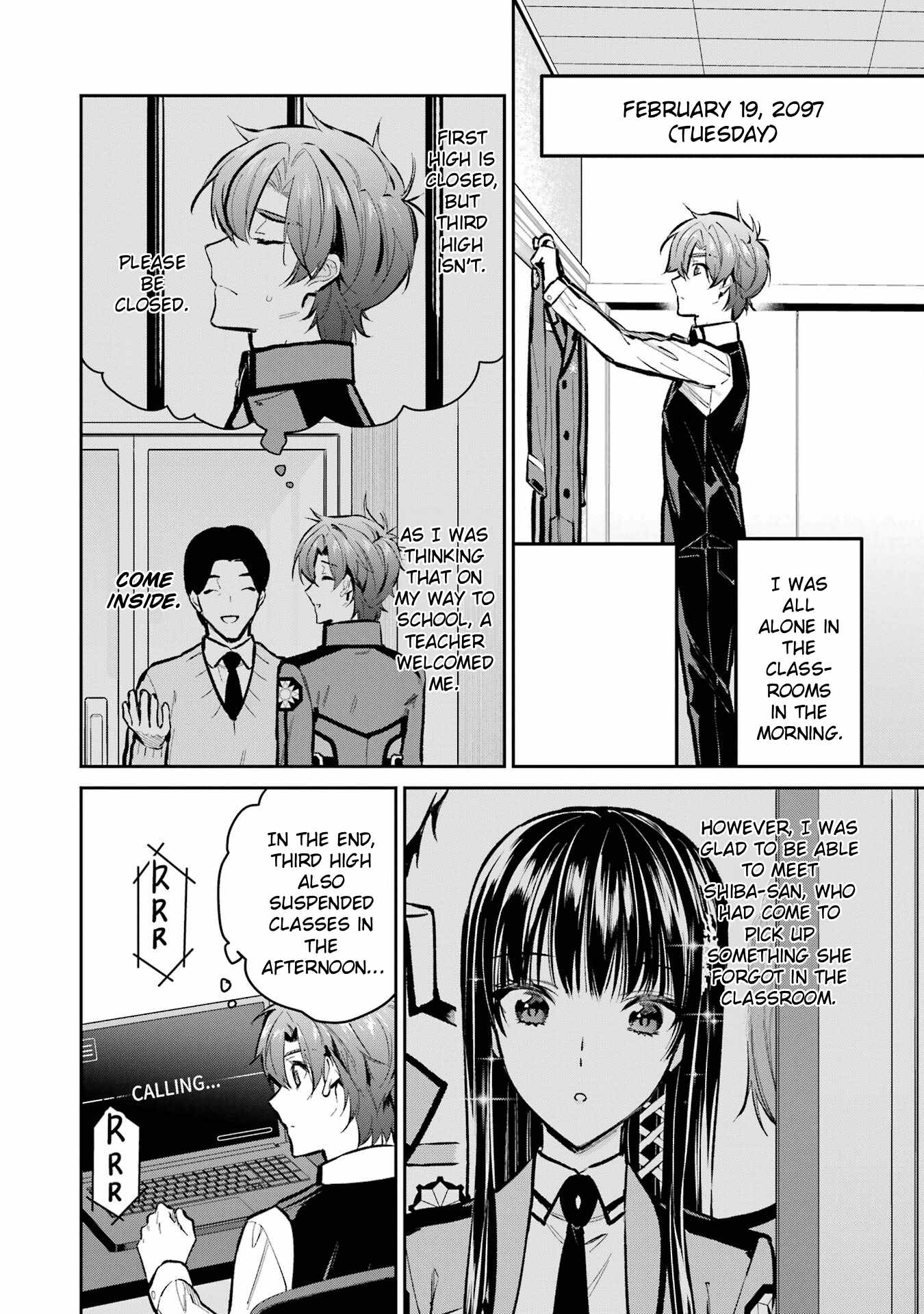 The Irregular at Magic High School – Ichijou Masaki’s Diary Arc Chapter 4 - Page 2