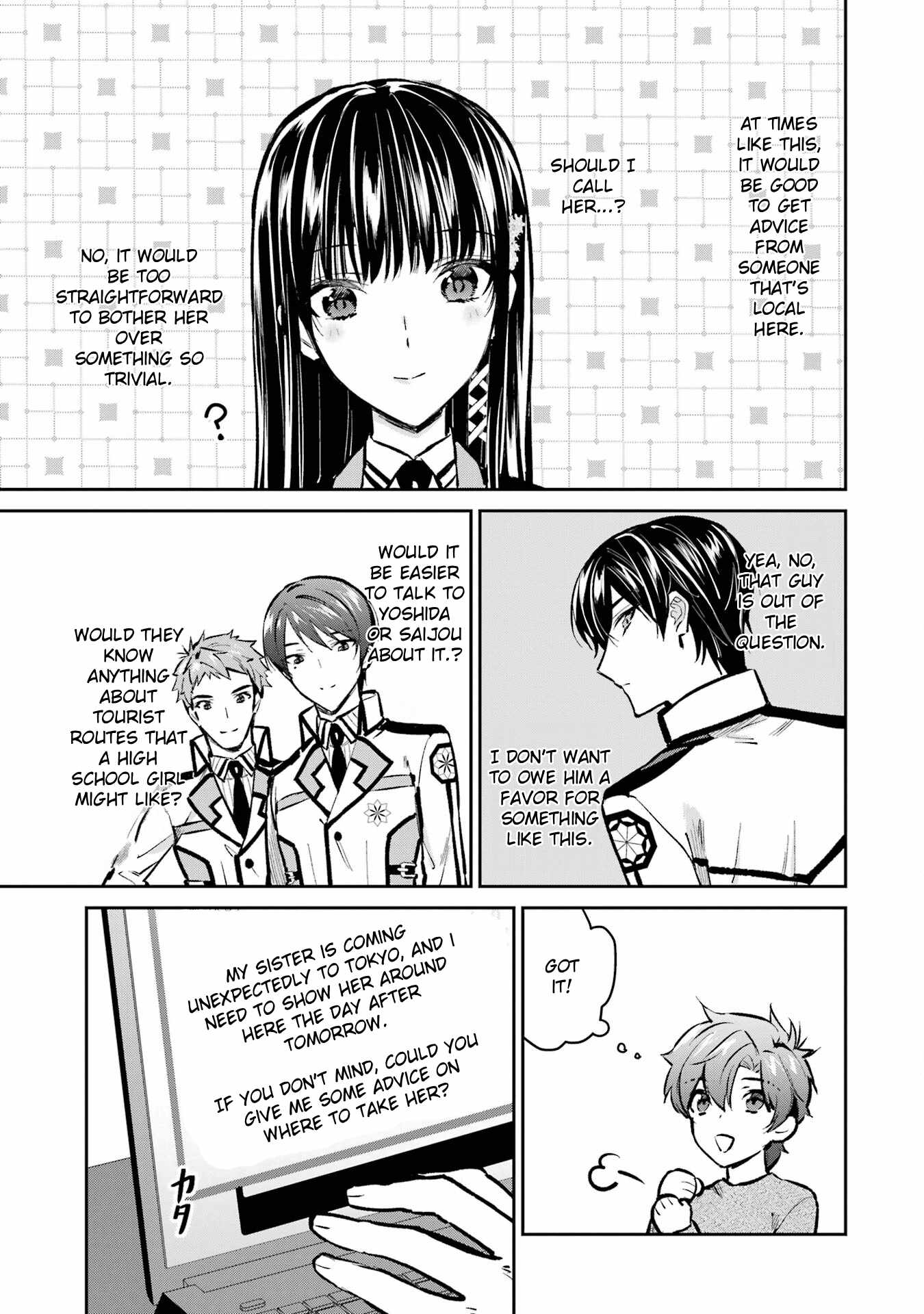 The Irregular at Magic High School – Ichijou Masaki’s Diary Arc Chapter 4 - Page 25