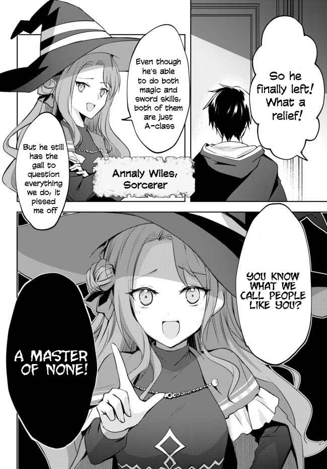 The Jack-Of-All-Trades Kicked Out of the Hero’s Party ~ The Swordsman Who Became a Support Mage Due to Party Circumstances, Becomes All Powerful Chapter 1.1 - Page 13