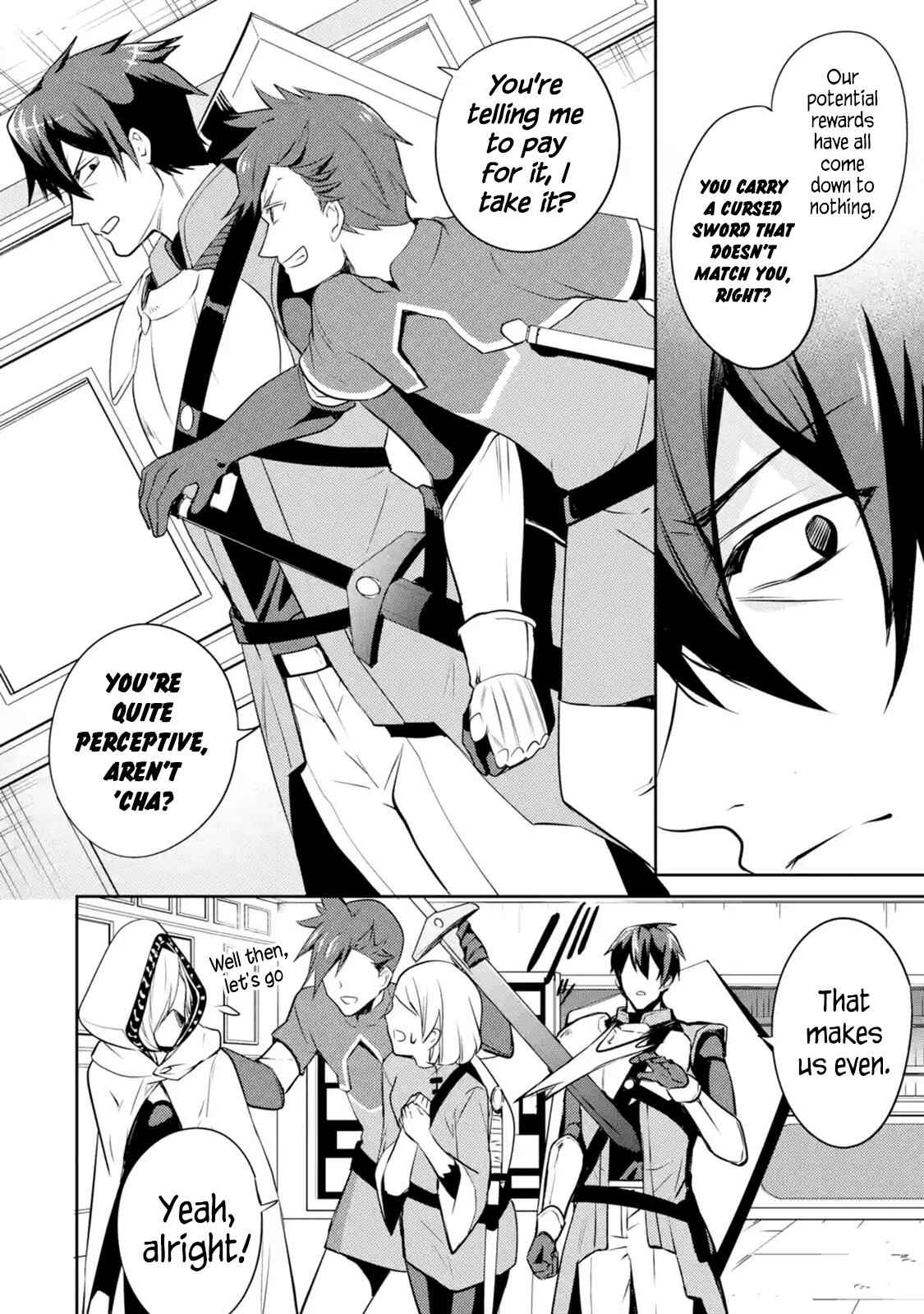 The Labyrinth Raids of the Ultimate Tank ~The Tank Possessing a Rare 9,999 Endurance Skill was Expelled from the Hero Party~ Chapter 1.2 - Page 9