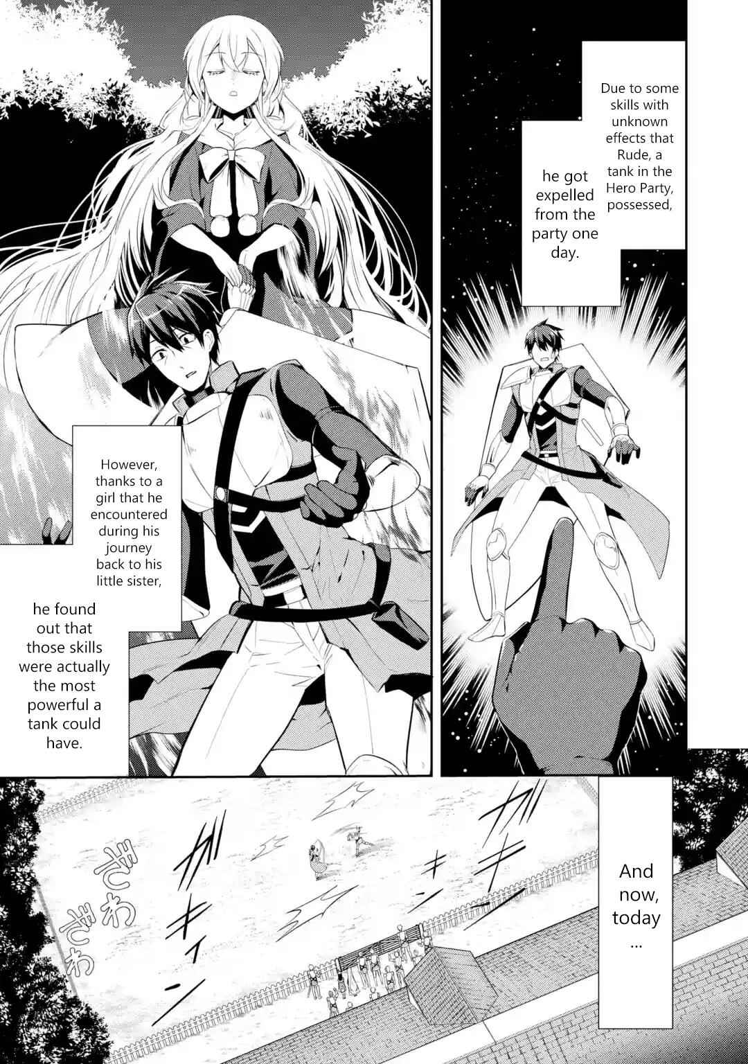 The Labyrinth Raids of the Ultimate Tank ~The Tank Possessing a Rare 9,999 Endurance Skill was Expelled from the Hero Party~ Chapter 3.1 - Page 1