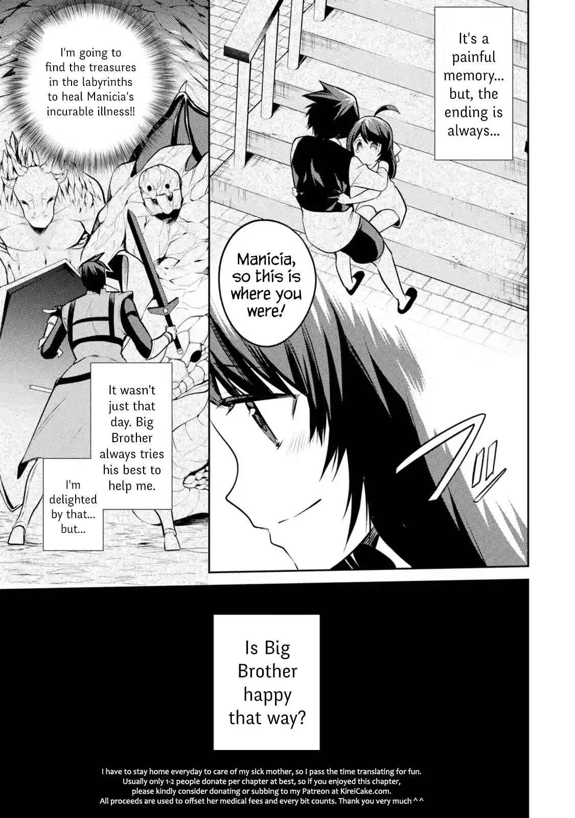 The Labyrinth Raids of the Ultimate Tank ~The Tank Possessing a Rare 9,999 Endurance Skill was Expelled from the Hero Party~ Chapter 4.1 - Page 5