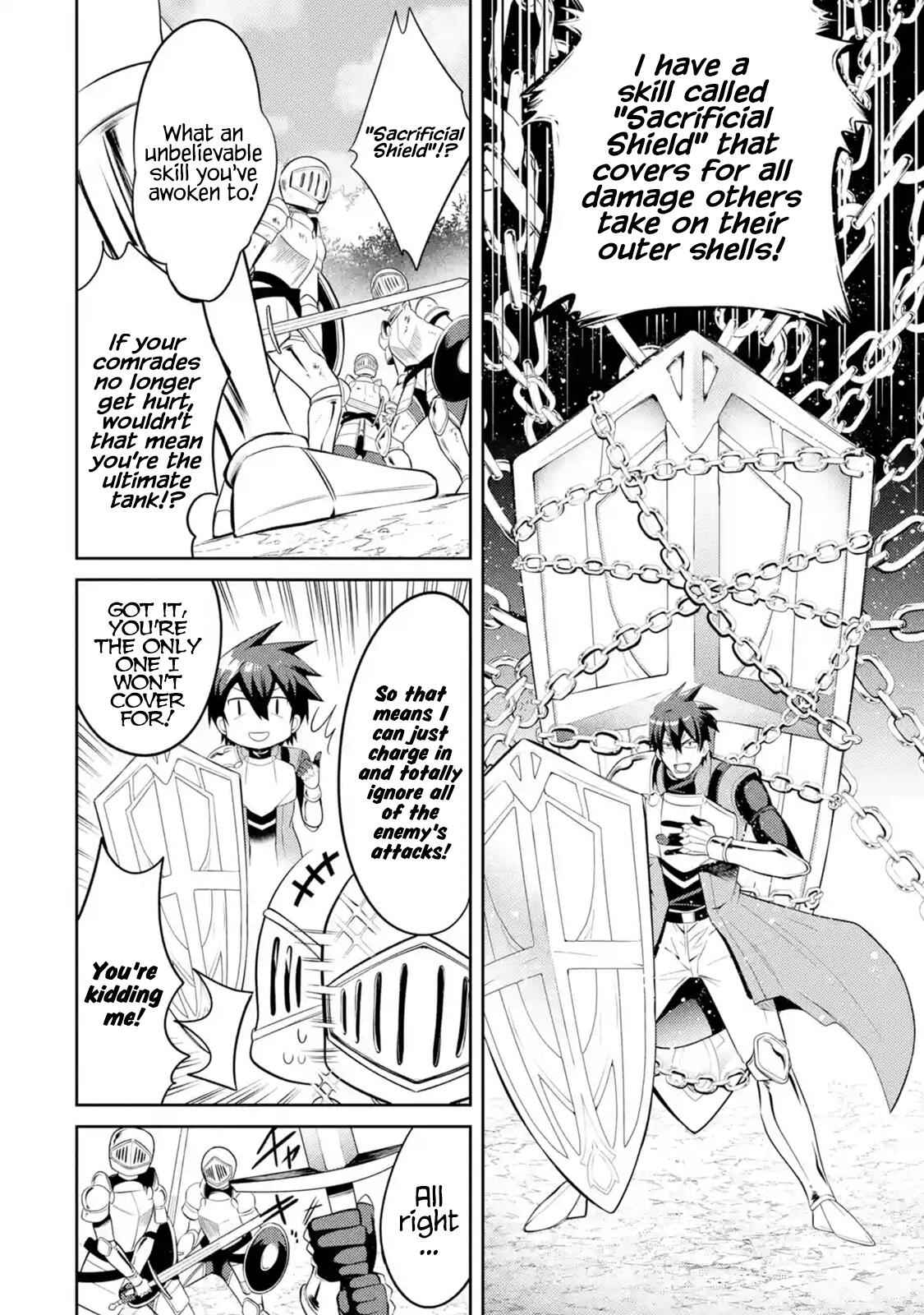 The Labyrinth Raids of the Ultimate Tank ~The Tank Possessing a Rare 9,999 Endurance Skill was Expelled from the Hero Party~ Chapter 6.2 - Page 6