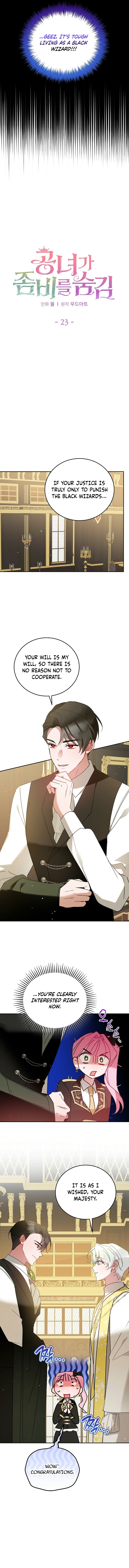 The Lady Who Hides the Zombies Chapter 23 - Page 3