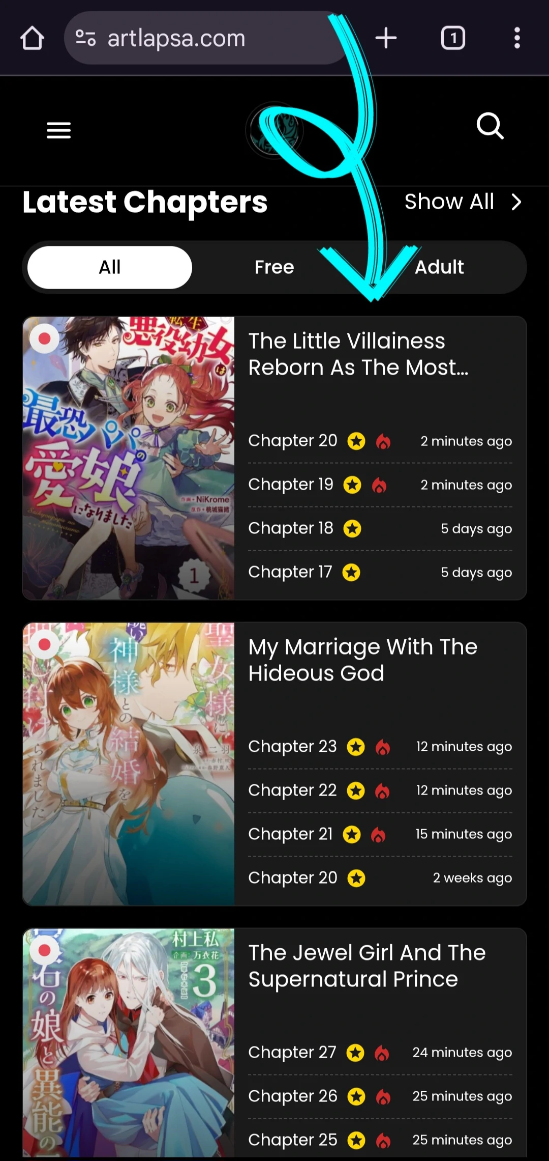 The Little Villainess Reborn as the Most Terrifying Man’s Beloved Daughter Chapter 11 - Page 1