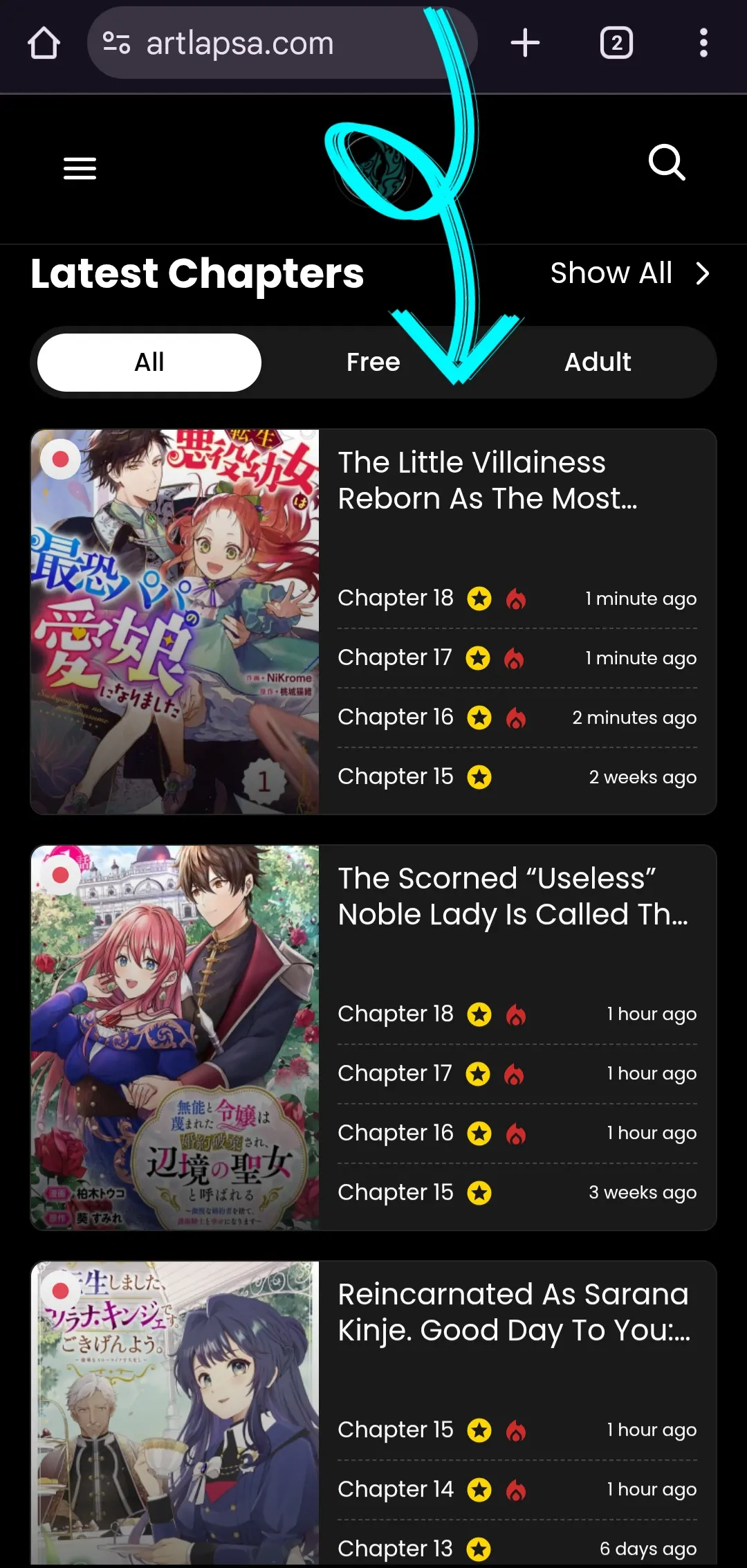 The Little Villainess Reborn as the Most Terrifying Man’s Beloved Daughter Chapter 8 - Page 1