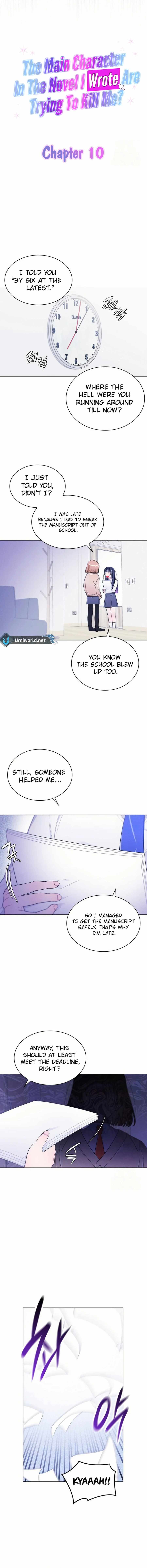 The Main Characters in the Novel I Wrote Are Trying to Kill Me? Chapter 10 - Page 2