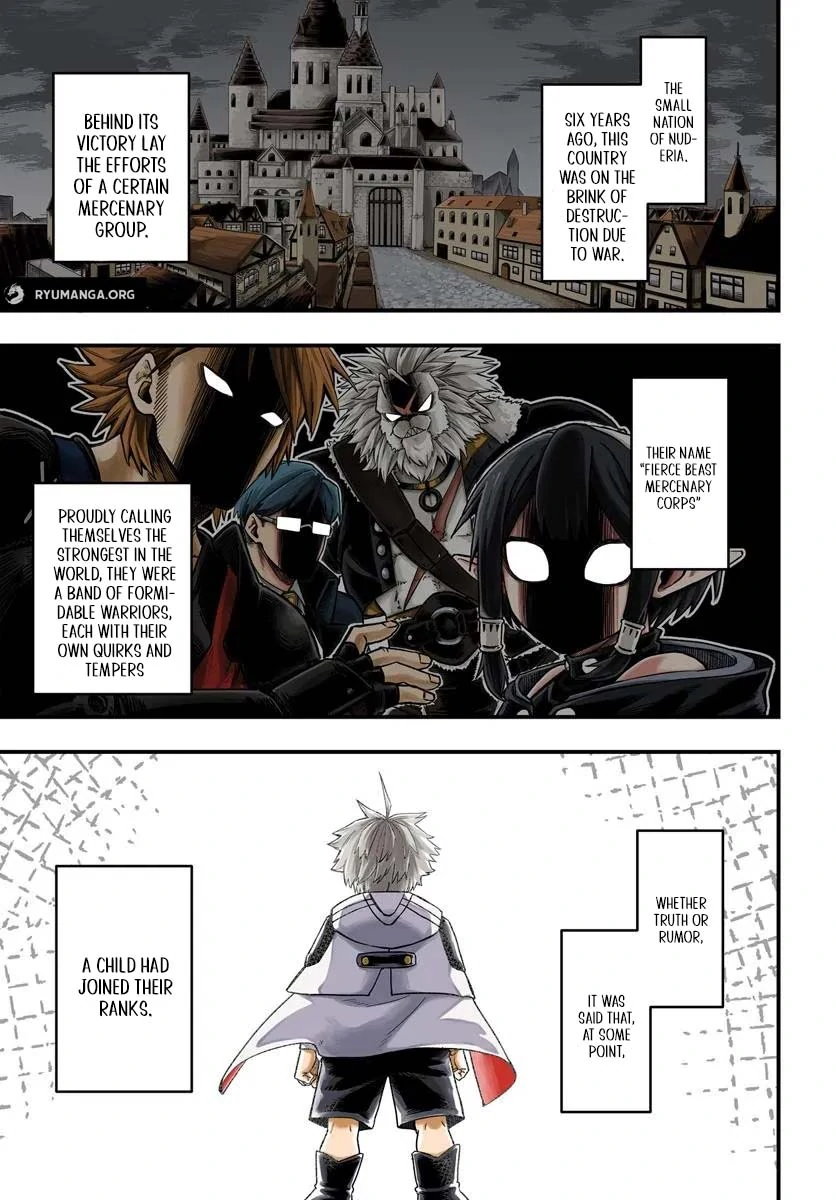 The Mercenary Group’s Beloved Child: The Orphan on the Brink of Death is Raised by the Mightiest Masters Chapter 1.1 - Page 1