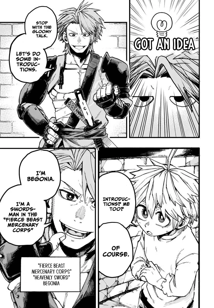 The Mercenary Group’s Beloved Child: The Orphan on the Brink of Death is Raised by the Mightiest Masters Chapter 1.1 - Page 14