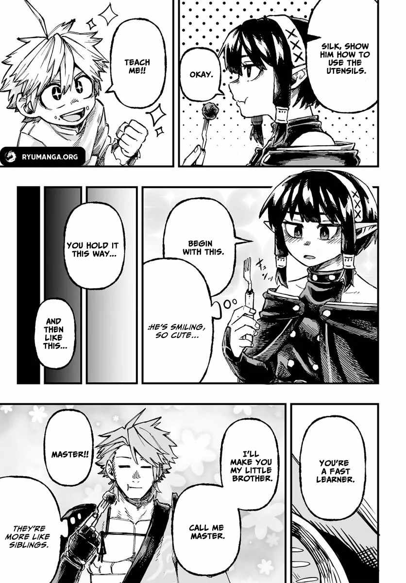 The Mercenary Group’s Beloved Child: The Orphan on the Brink of Death is Raised by the Mightiest Masters Chapter 2.1 - Page 9