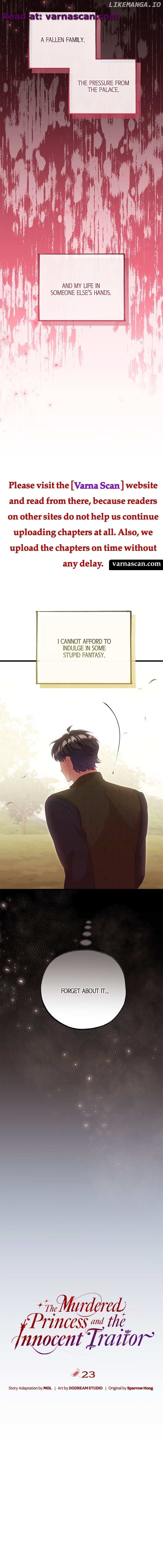 The Murdered Princess and the Innocent Traitor Chapter 23 - Page 3