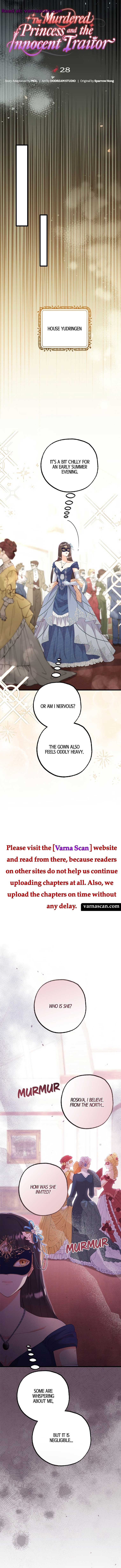 The Murdered Princess and the Innocent Traitor Chapter 28 - Page 8