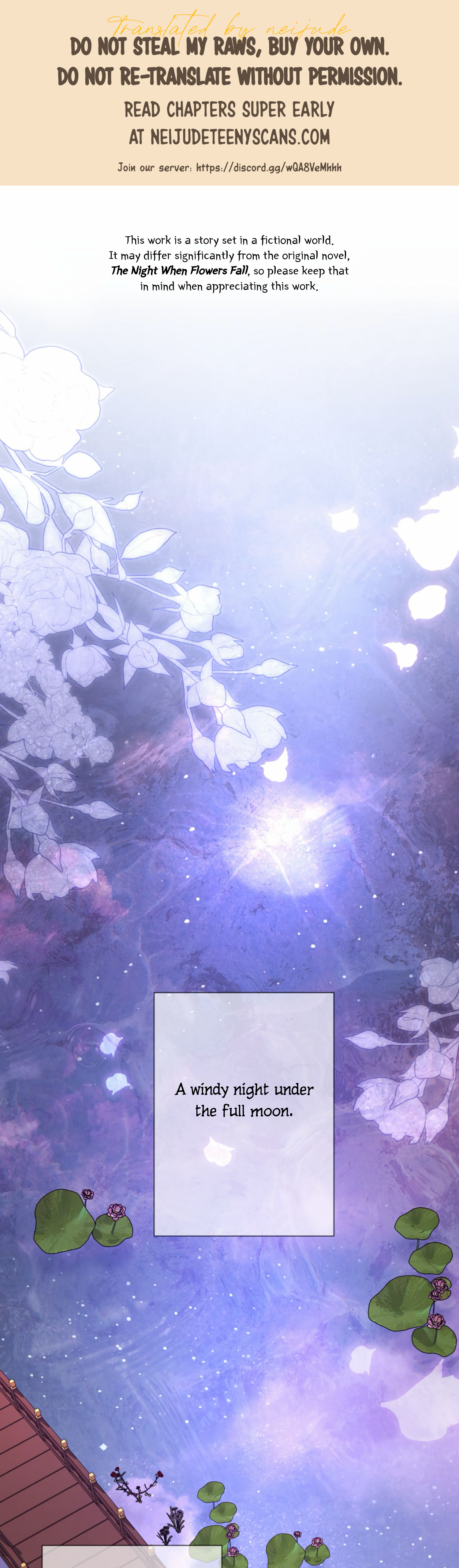 The Night When Flowers Fall Chapter 0 - Page 1