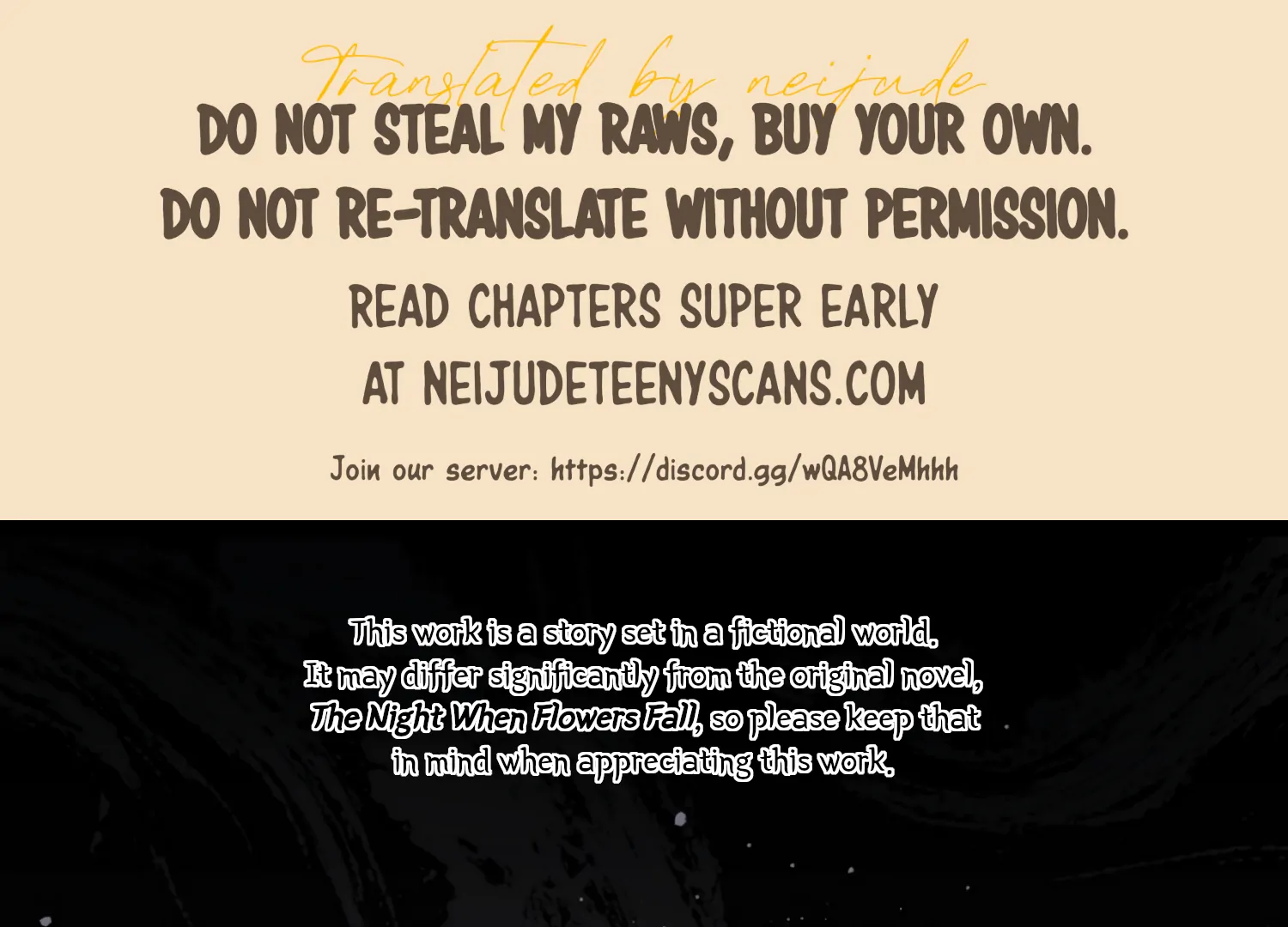 The Night When Flowers Fall Chapter 35 - Page 1