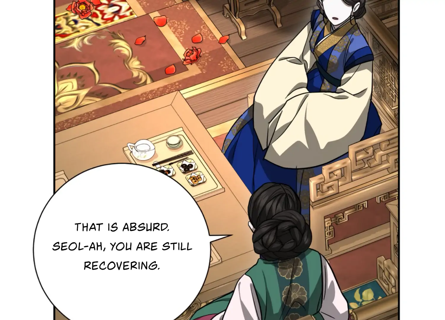 The Night When Flowers Fall Chapter 40 - Page 121