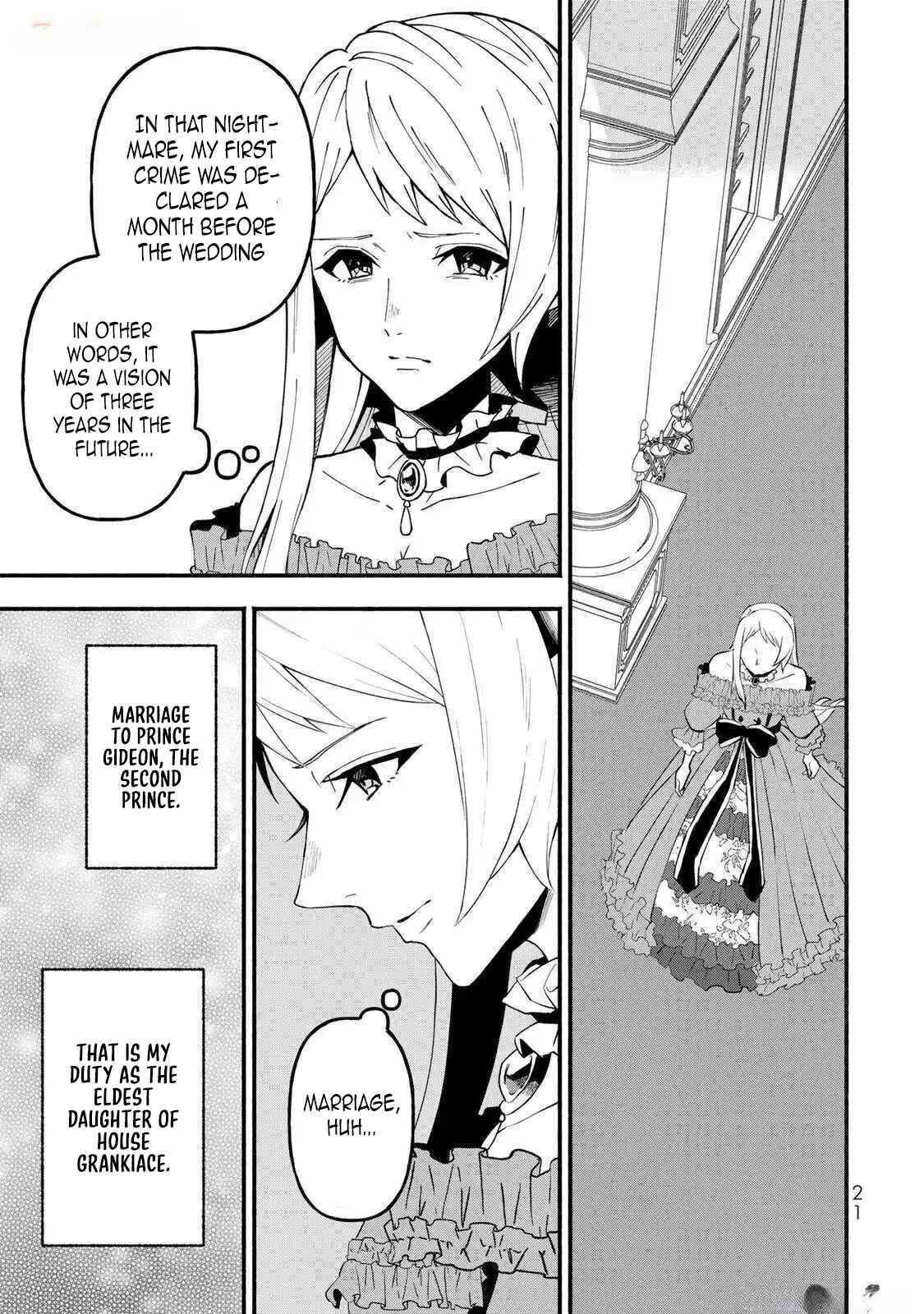 The Nightmare Lady’s Goal Is Survival Chapter 1 - Page 20