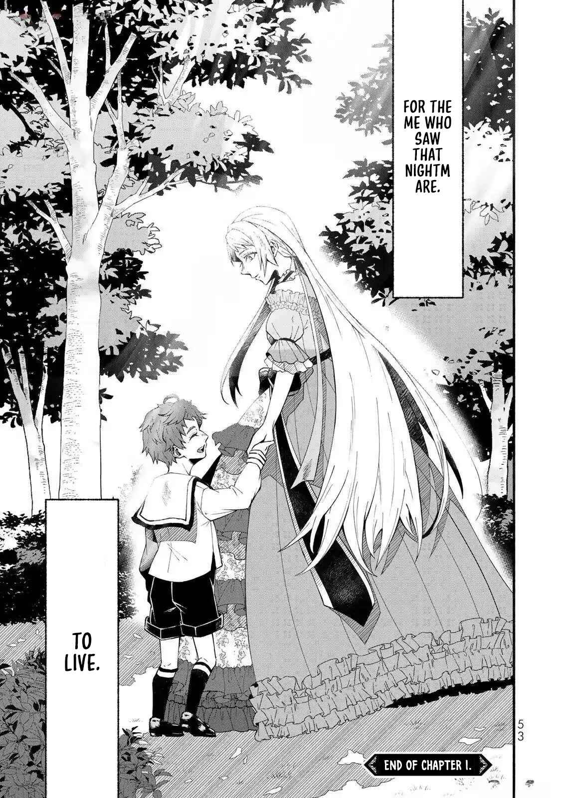 The Nightmare Lady’s Goal Is Survival Chapter 1 - Page 52