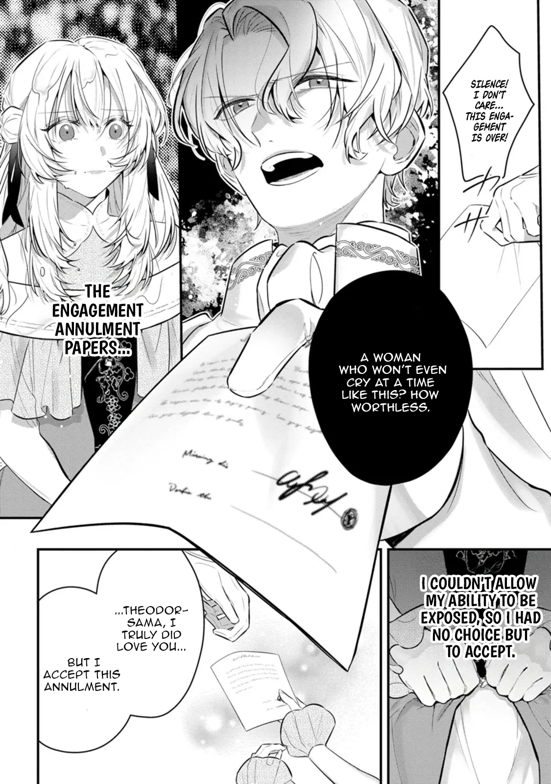 The Noble Lady Whose Emotions Change the Weather Begins Her Newlywed Life in a Desolate Kingdom Chapter 1 - Page 16