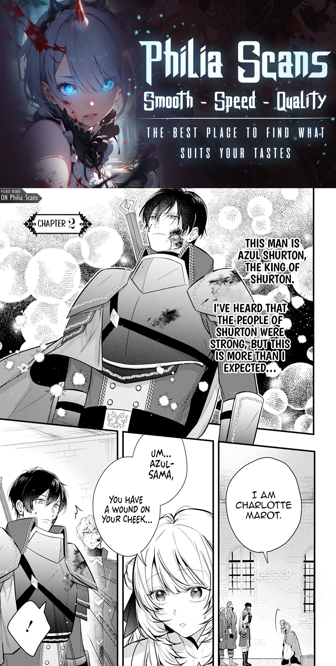 The Noble Lady Whose Emotions Change the Weather Begins Her Newlywed Life in a Desolate Kingdom Chapter 2 - Page 1