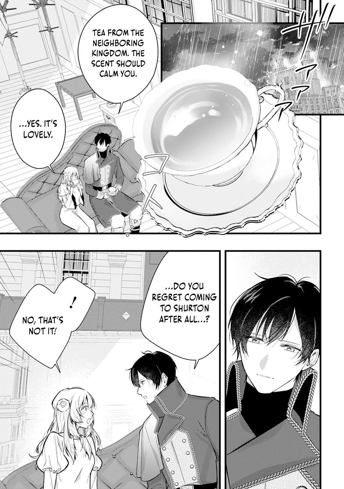 The Noble Lady Whose Emotions Change the Weather Begins Her Newlywed Life in a Desolate Kingdom Chapter 3 - Page 3