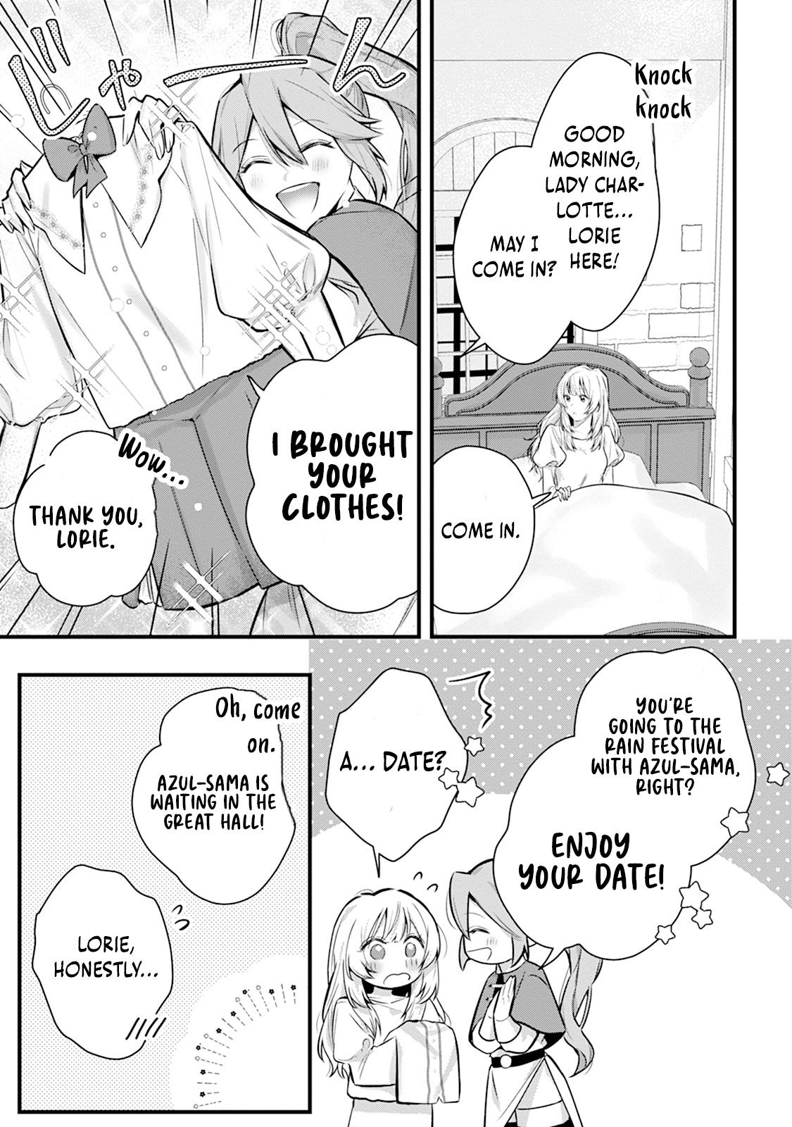 The Noble Lady Whose Emotions Change the Weather Begins Her Newlywed Life in a Desolate Kingdom Chapter 3 - Page 23