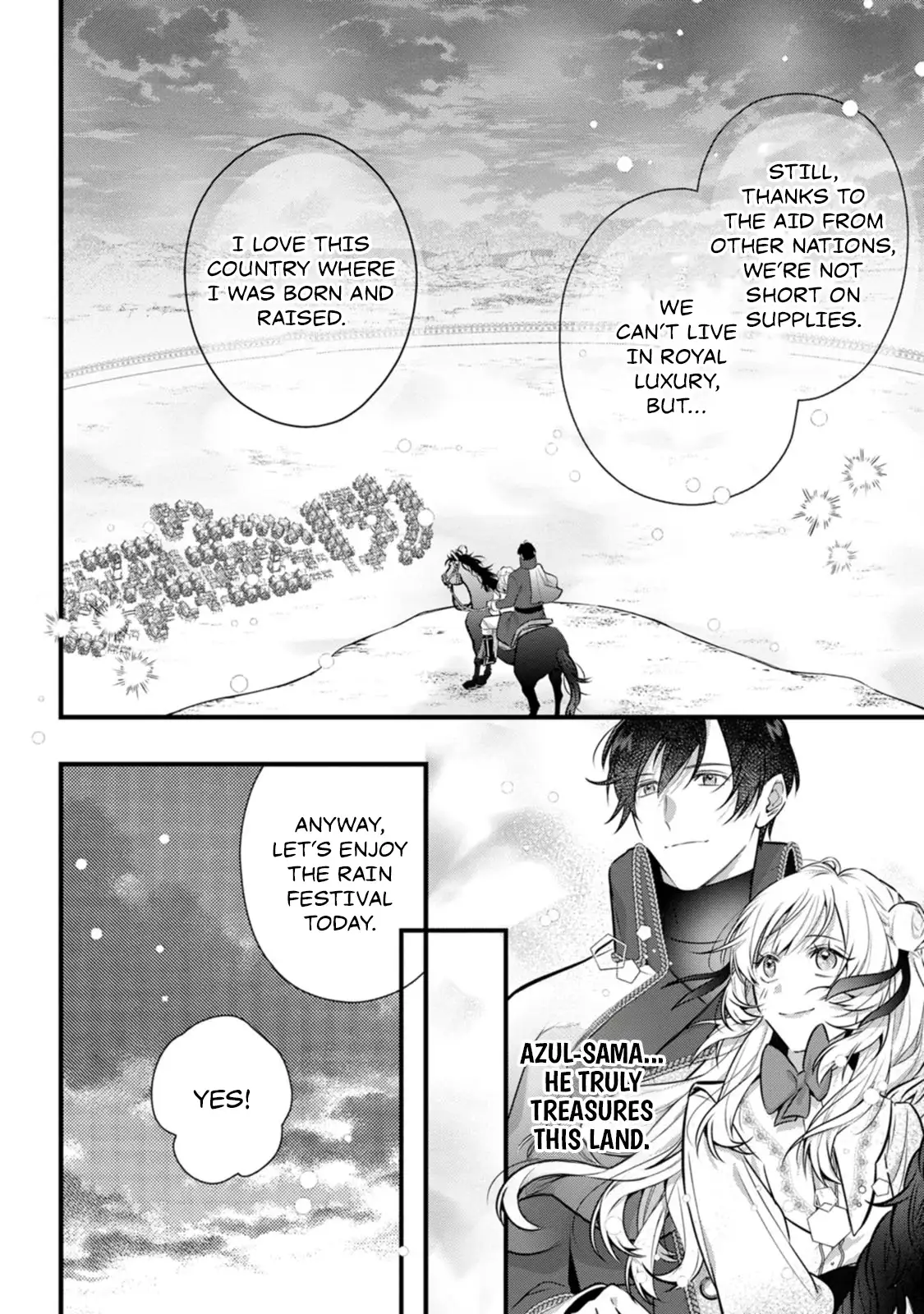 The Noble Lady Whose Emotions Change the Weather Begins Her Newlywed Life in a Desolate Kingdom Chapter 4 - Page 4