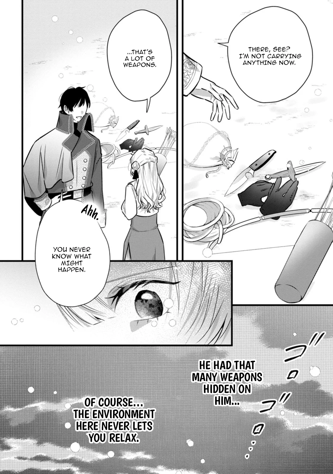 The Noble Lady Whose Emotions Change the Weather Begins Her Newlywed Life in a Desolate Kingdom Chapter 5 - Page 2