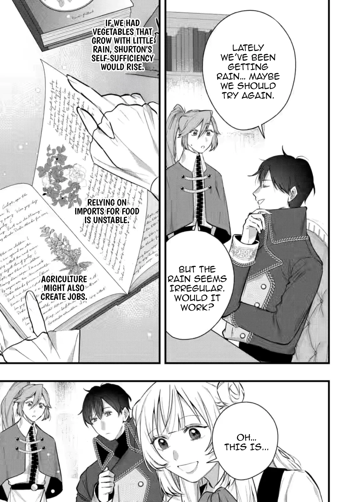 The Noble Lady Whose Emotions Change the Weather Begins Her Newlywed Life in a Desolate Kingdom Chapter 6 - Page 28