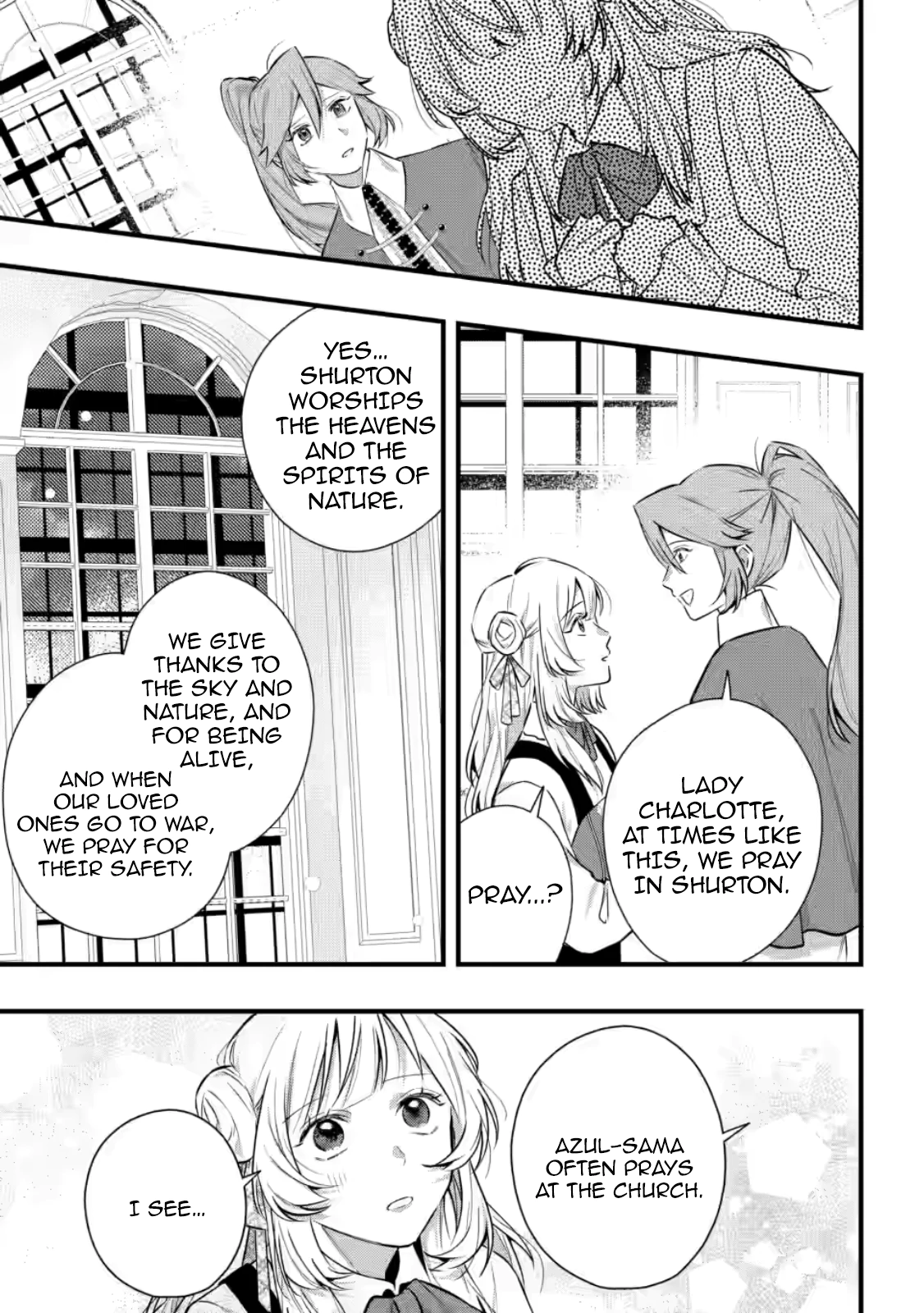 The Noble Lady Whose Emotions Change the Weather Begins Her Newlywed Life in a Desolate Kingdom Chapter 6 - Page 34