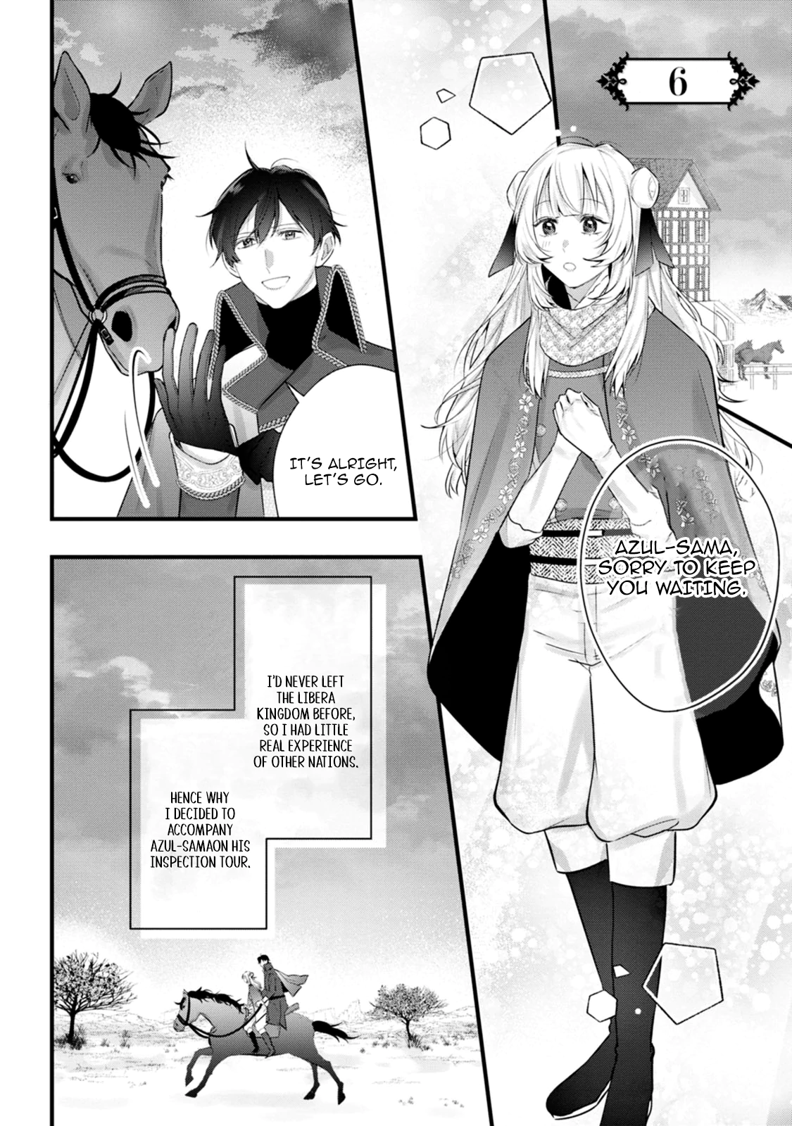 The Noble Lady Whose Emotions Change the Weather Begins Her Newlywed Life in a Desolate Kingdom Chapter 6 - Page 6