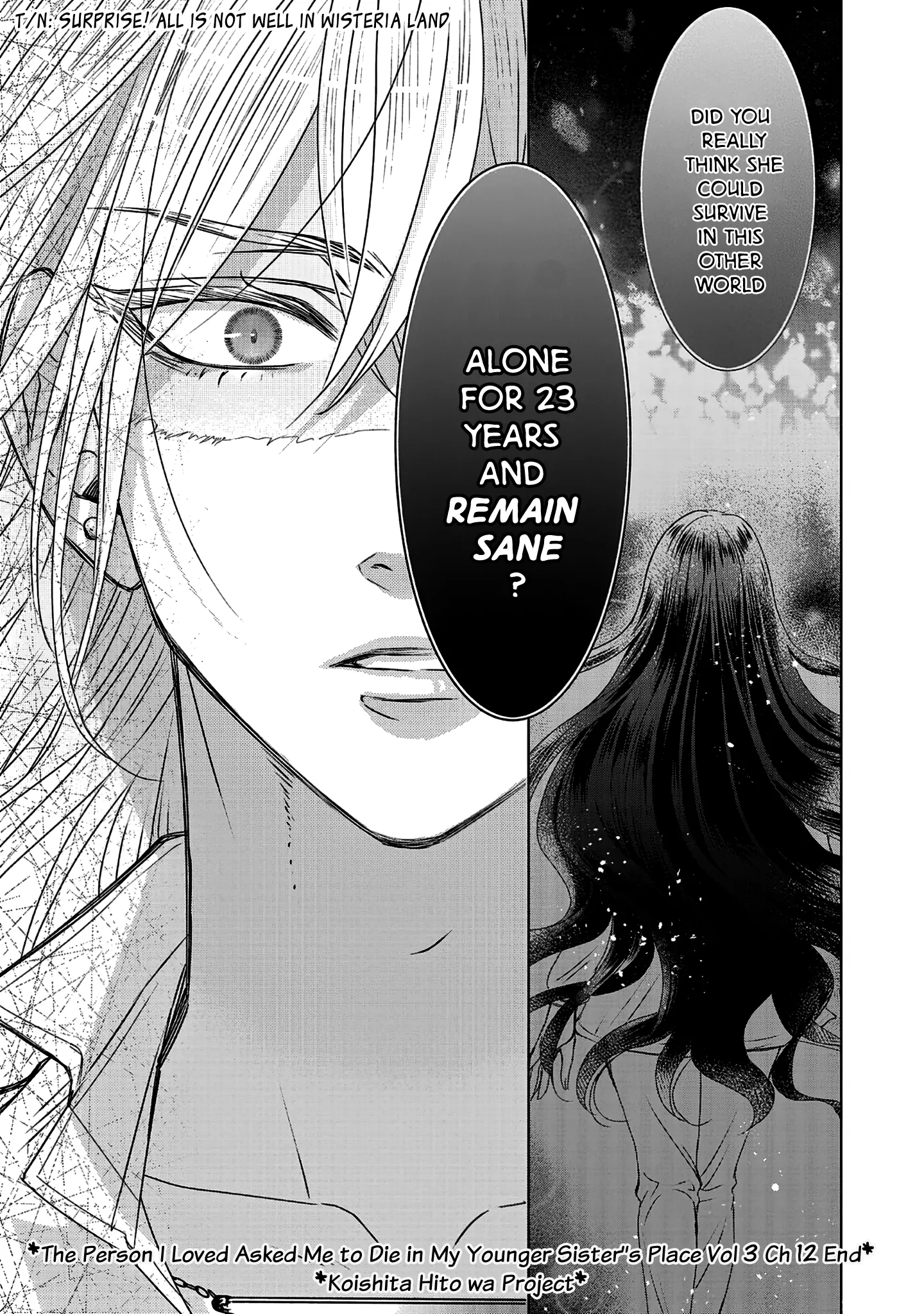 The Person I Loved Asked Me to Die in My Younger Sister’s Place Chapter 12 - Page 55