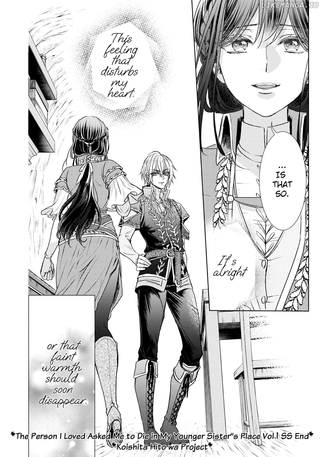 The Person I Loved Asked Me to Die in My Younger Sister’s Place Chapter 4.5 - Page 27