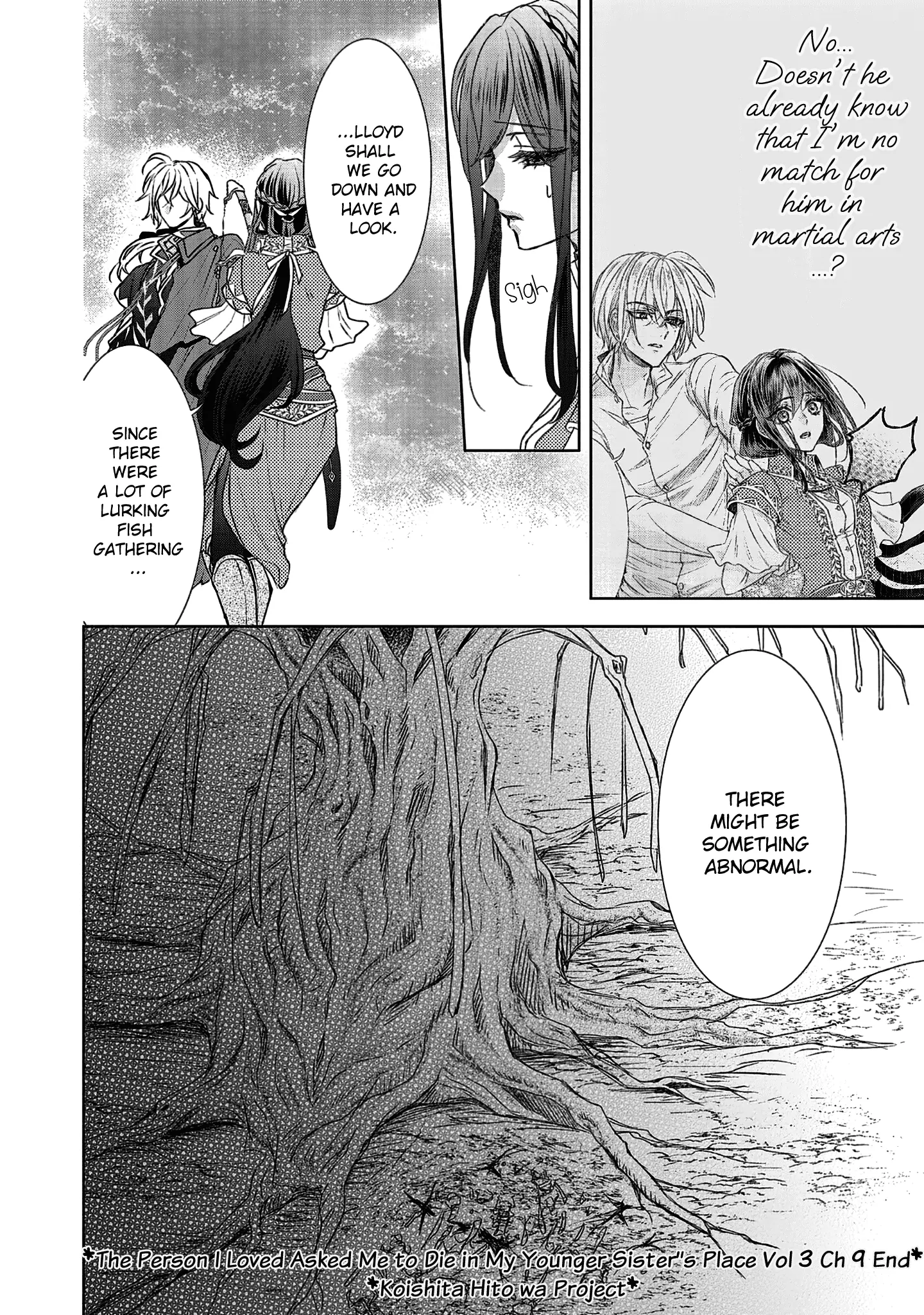 The Person I Loved Asked Me to Die in My Younger Sister’s Place Chapter 9 - Page 44