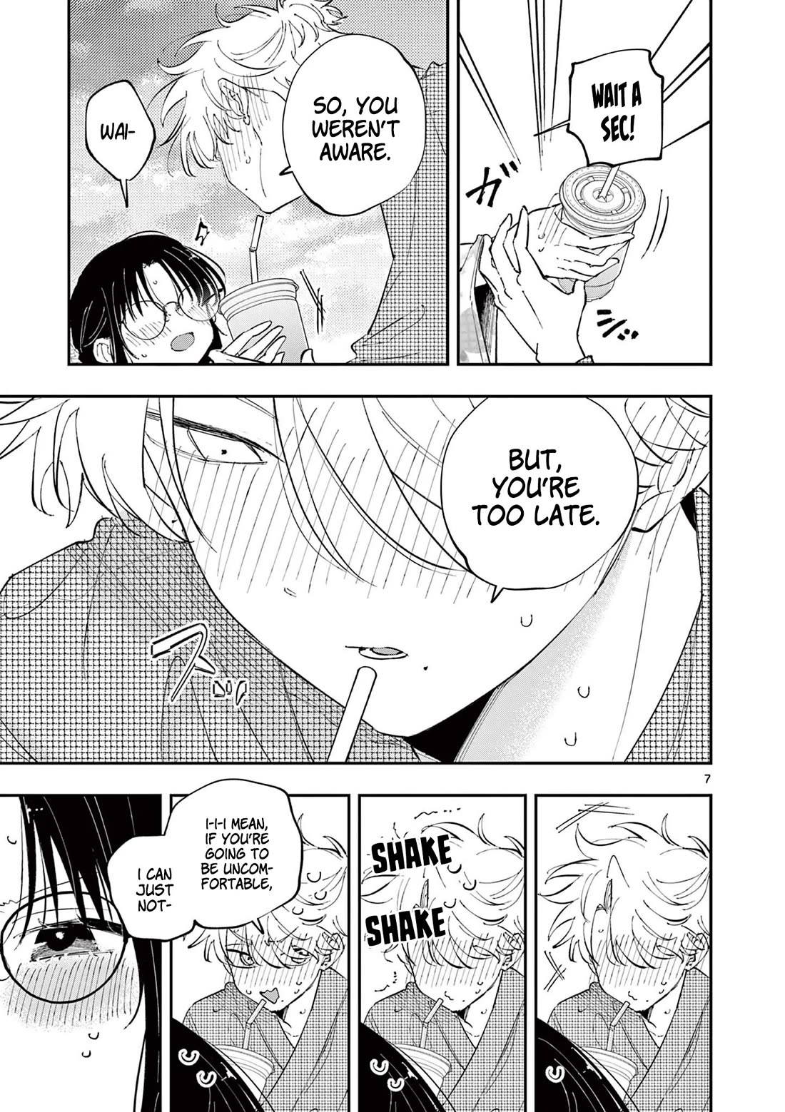 The Person Sitting Next to Me Looking at Me with Perverted Eyes Chapter 79 - Page 7