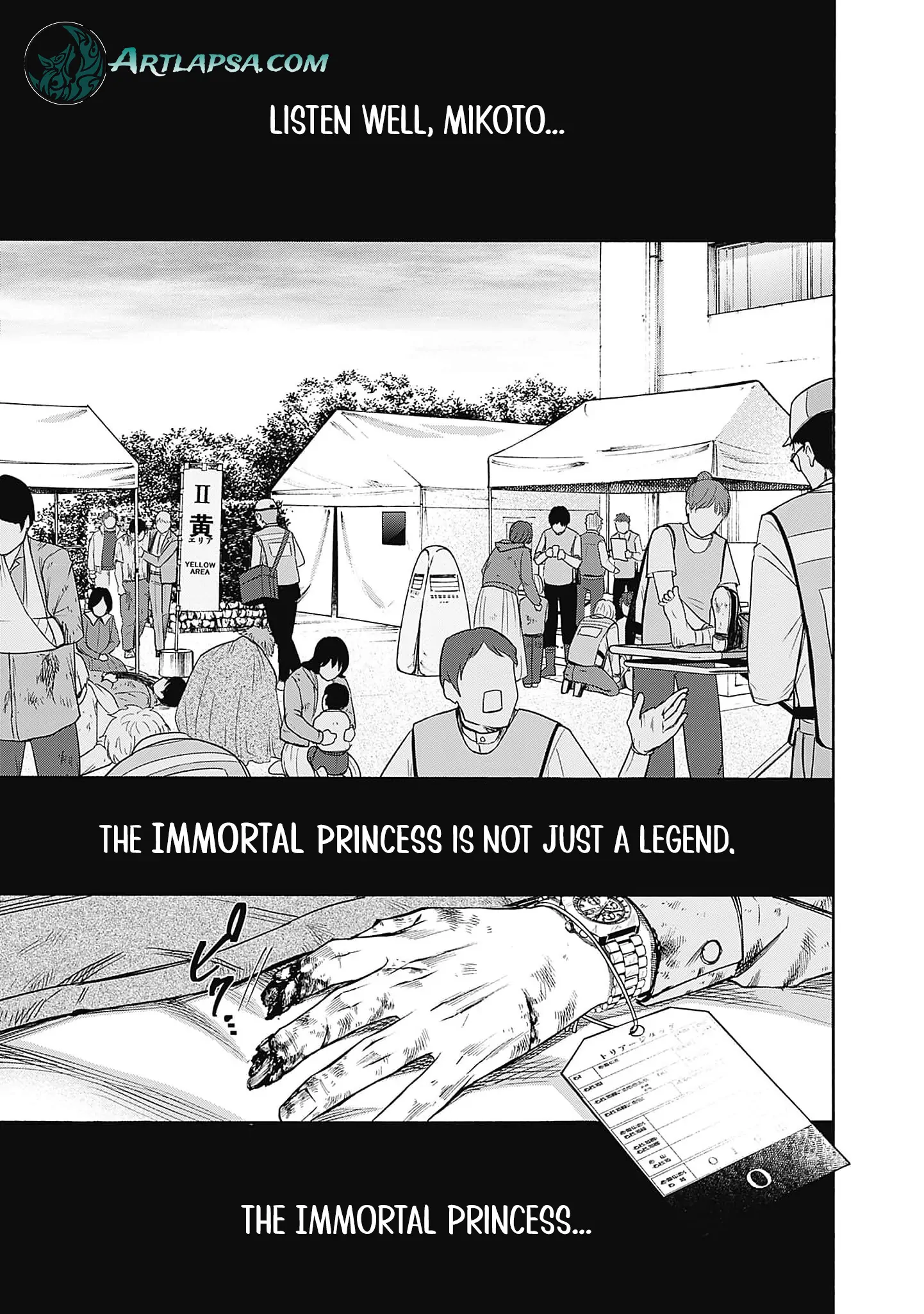 The Queen’s Mark: Priestess of the Fallen Nation Chapter 1 - Page 45