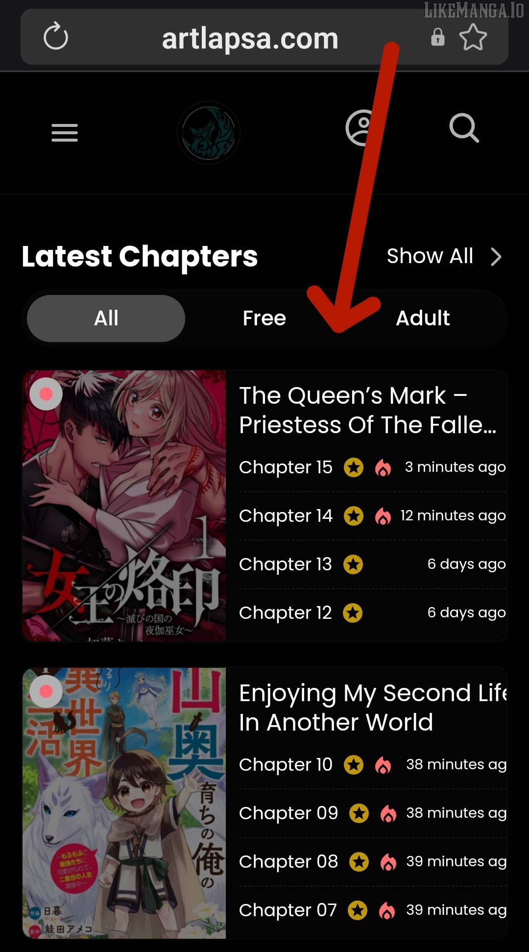 The Queen’s Mark: Priestess of the Fallen Nation Chapter 3 - Page 1