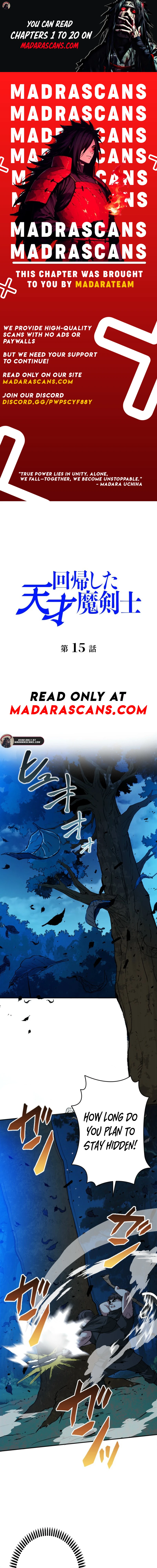 The Regressed Genius Magic Swordsman Chapter 15 - Page 1