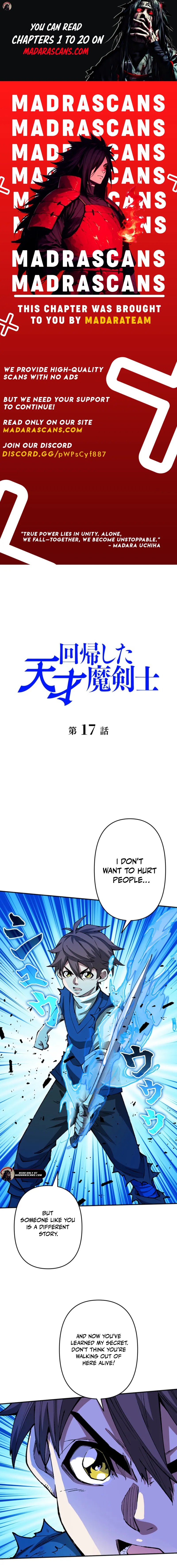 The Regressed Genius Magic Swordsman Chapter 17 - Page 1