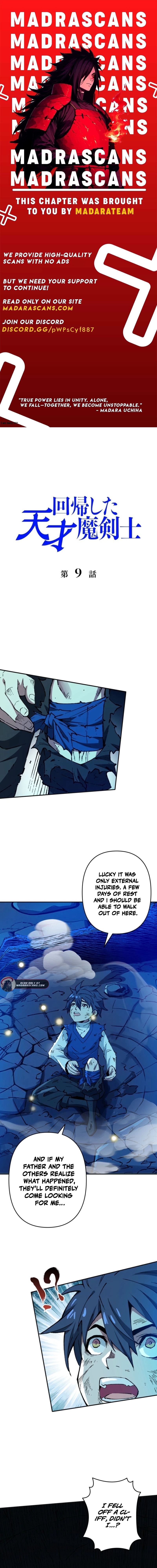 The Regressed Genius Magic Swordsman Chapter 9 - Page 1