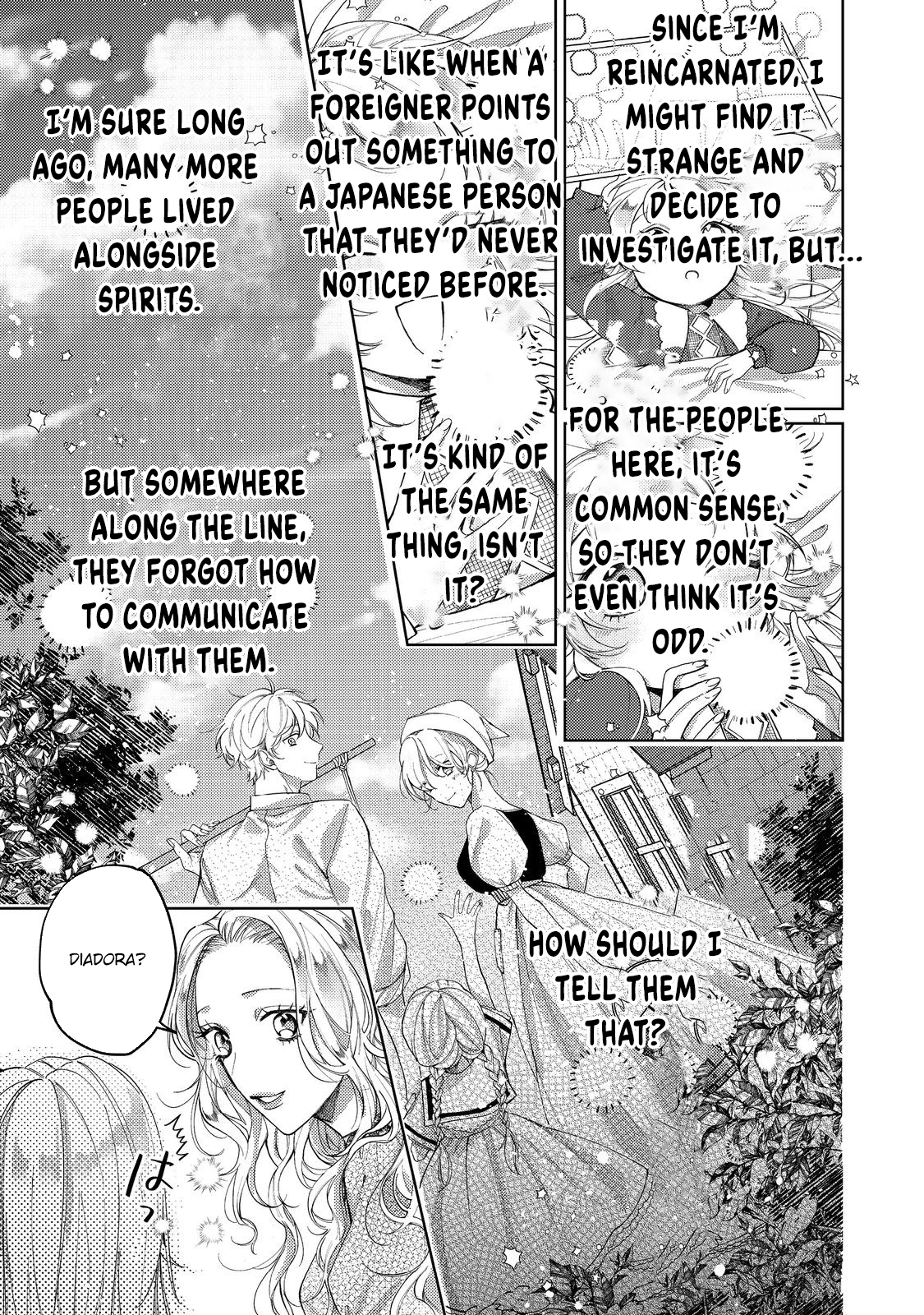 The Reincarnated Count’s Daughter, Blessed by Spirits, Just Wants a Normal Romance! Chapter 4 - Page 13