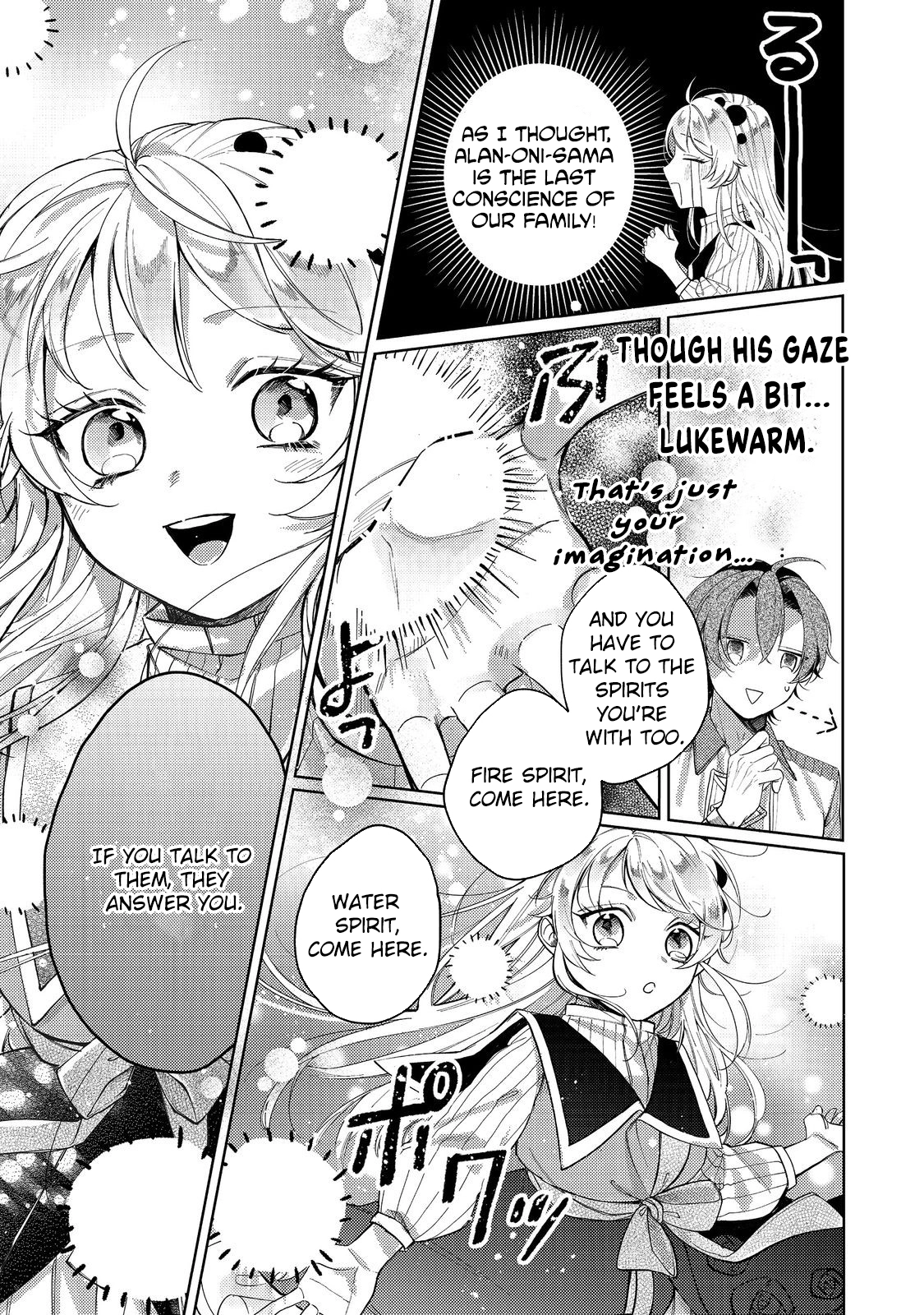 The Reincarnated Count’s Daughter, Blessed by Spirits, Just Wants a Normal Romance! Chapter 4 - Page 25