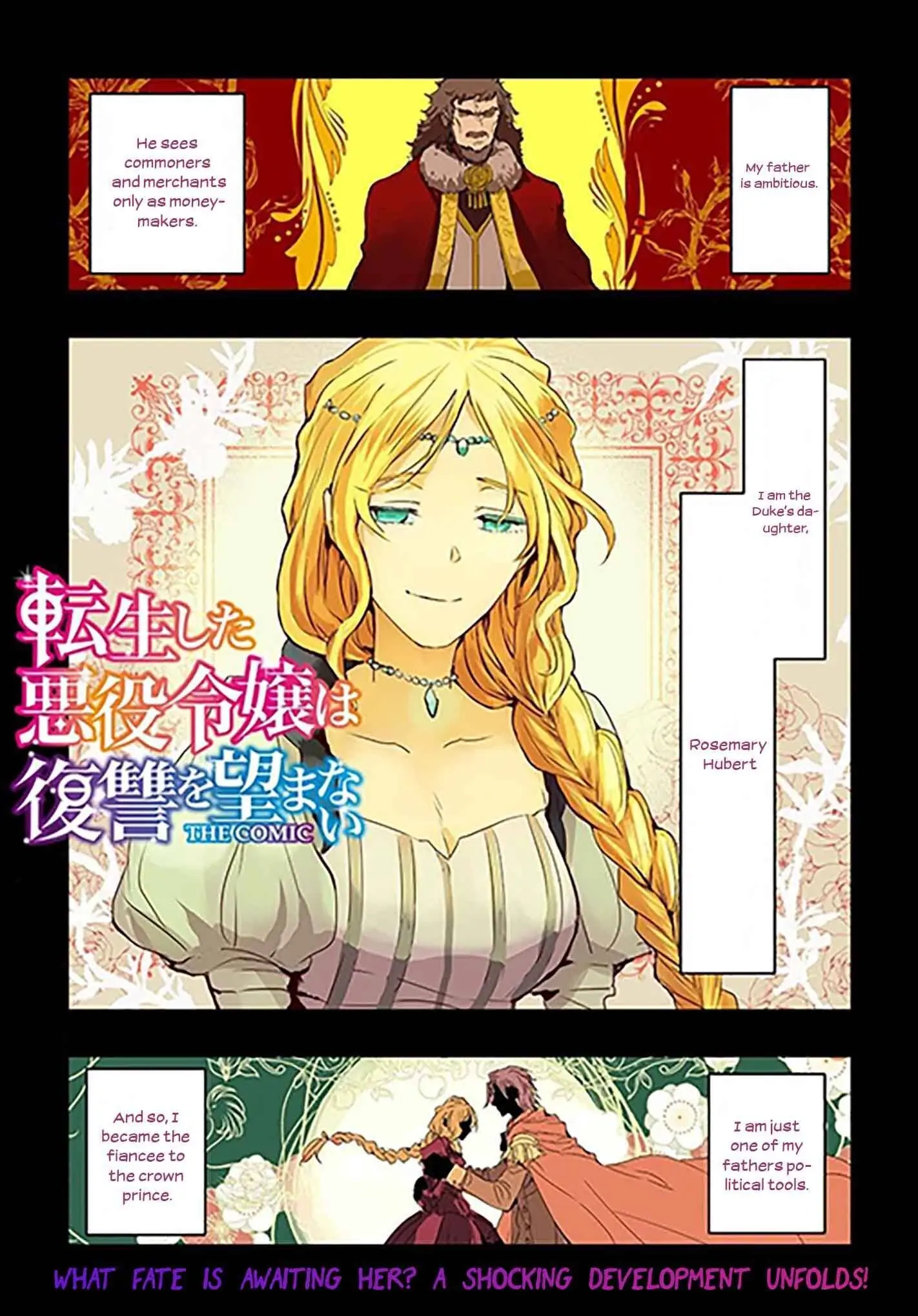 The Reincarnated Villainess Doesn’t Want Revenge Chapter 1 - Page 2