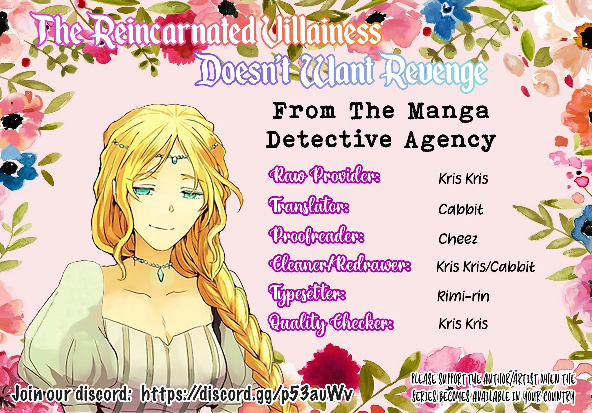 The Reincarnated Villainess Doesn’t Want Revenge Chapter 5 - Page 36