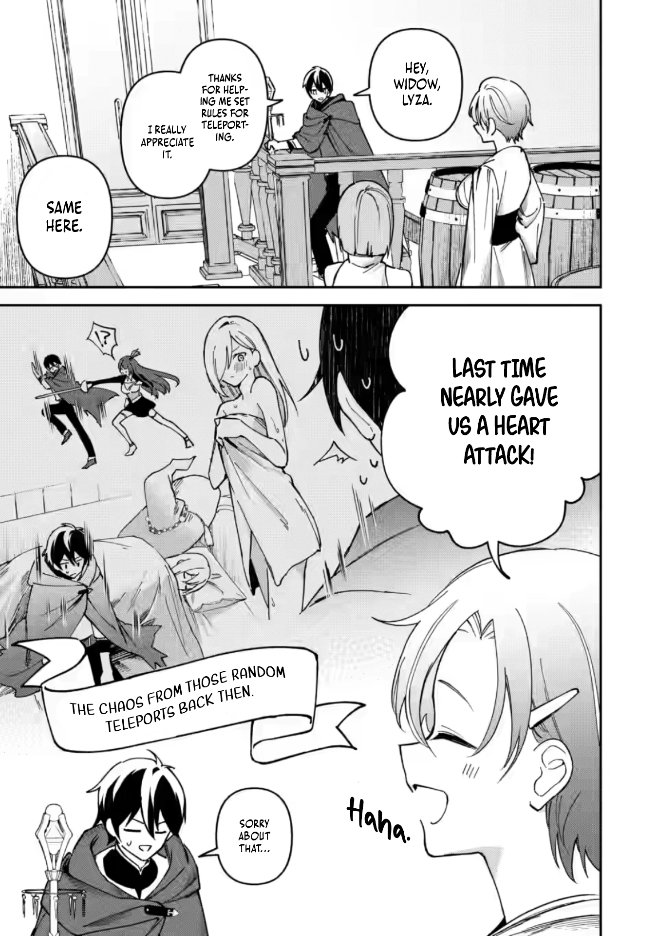 The Relaxed Harem Life of an Around 30 Magician ~A Black Company Slave Living Freely in Another World~ Chapter 9.1 - Page 3