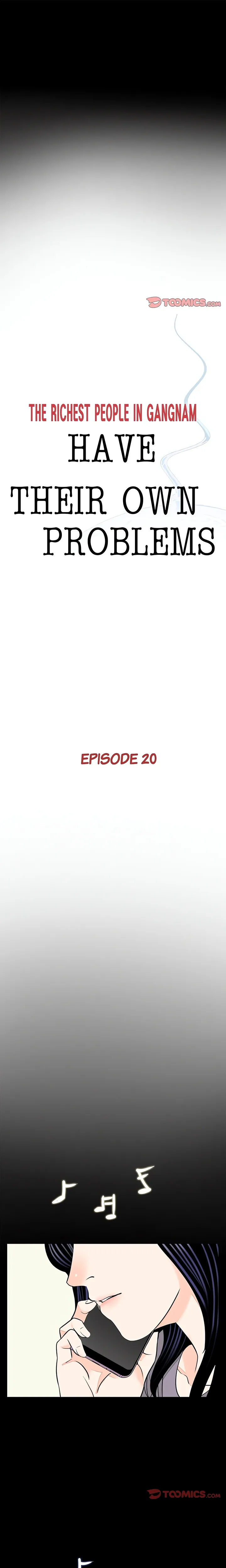 The Richest People in Gangnam have their Own Problems Chapter 20 - Page 1