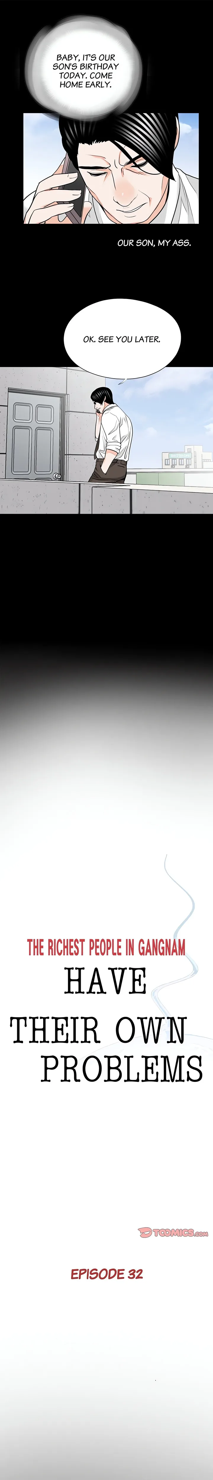 The Richest People in Gangnam have their Own Problems Chapter 32 - Page 7