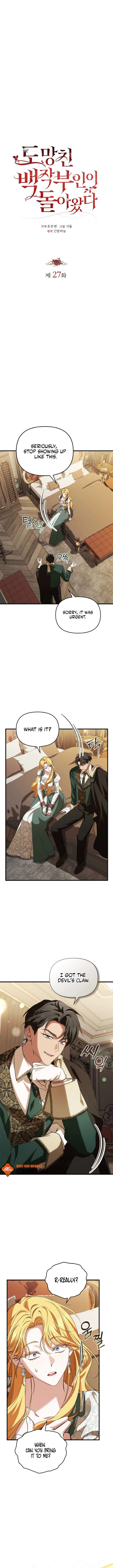 The Runaway Countess Has Returned Chapter 27 - Page 3