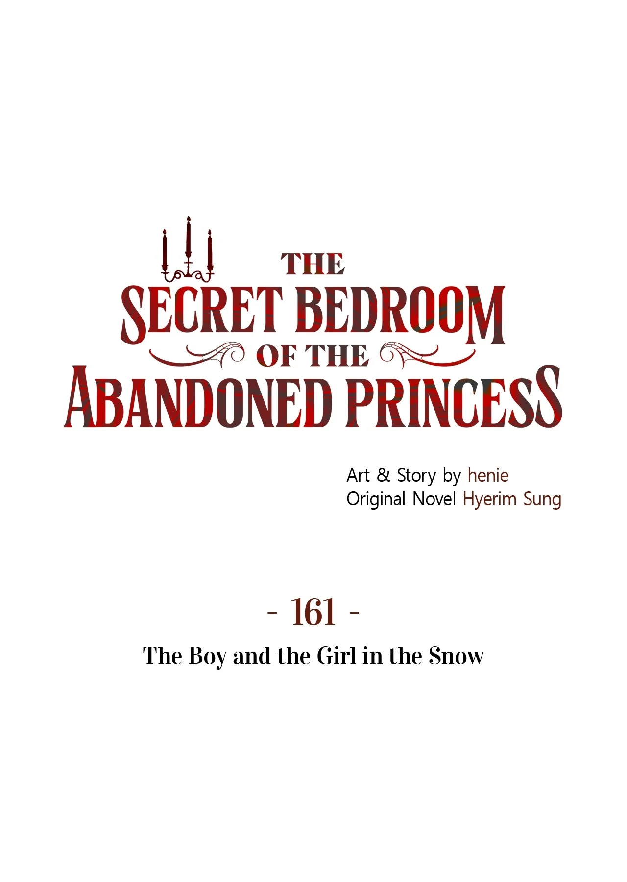 The Secret Bedroom of a Dejected Royal Daughter Chapter 161 - Page 1
